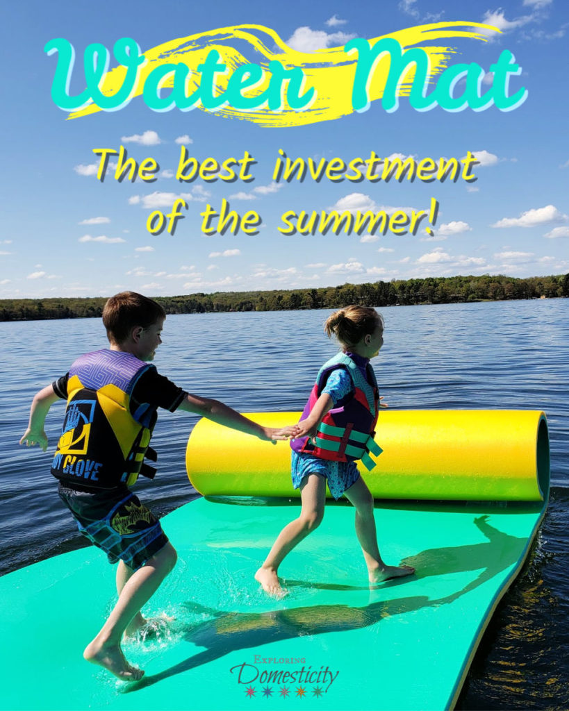 Water Mat: The best investment of the summer! ⋆ Exploring Domesticity