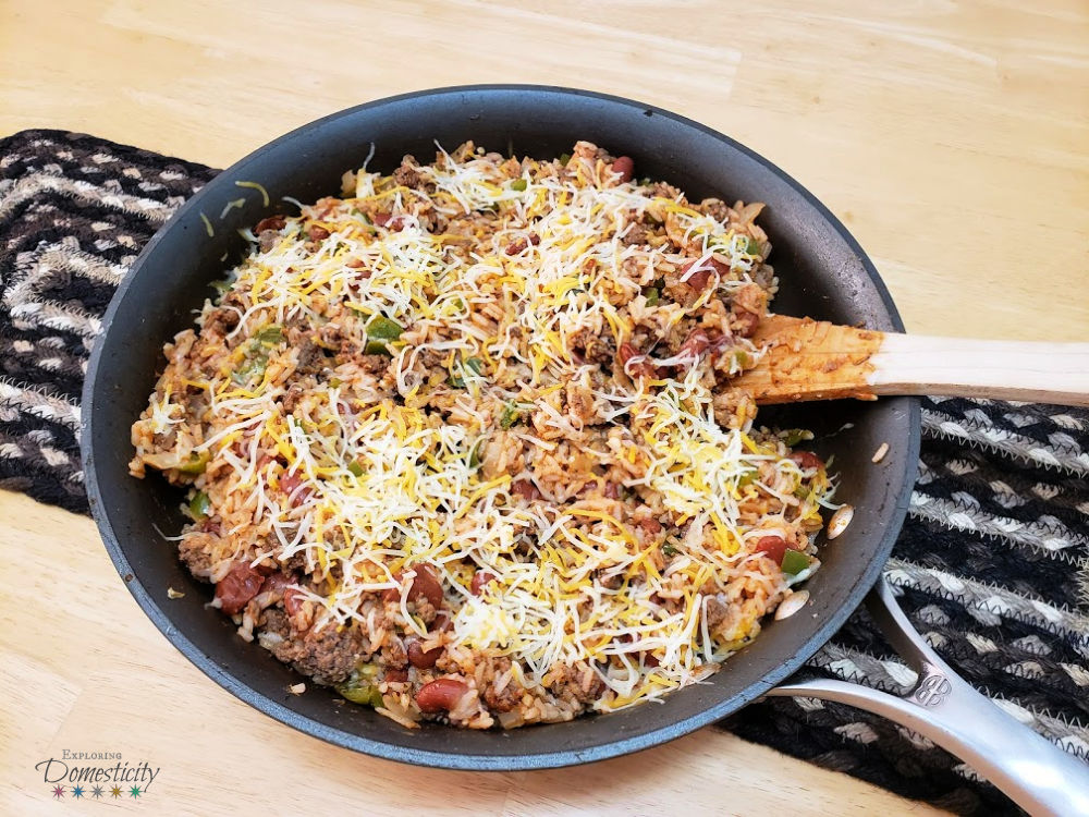 Beef Skillet from Always Eat After 7PM Book