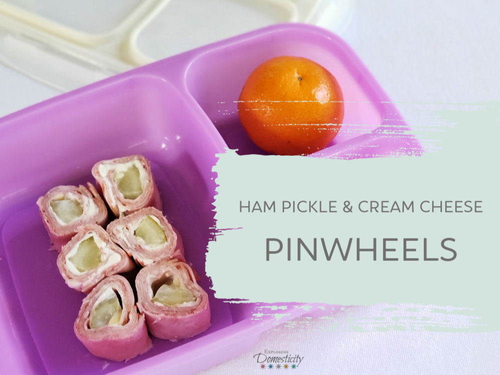Ham Pickle and Cream Cheese Pinwheel feature