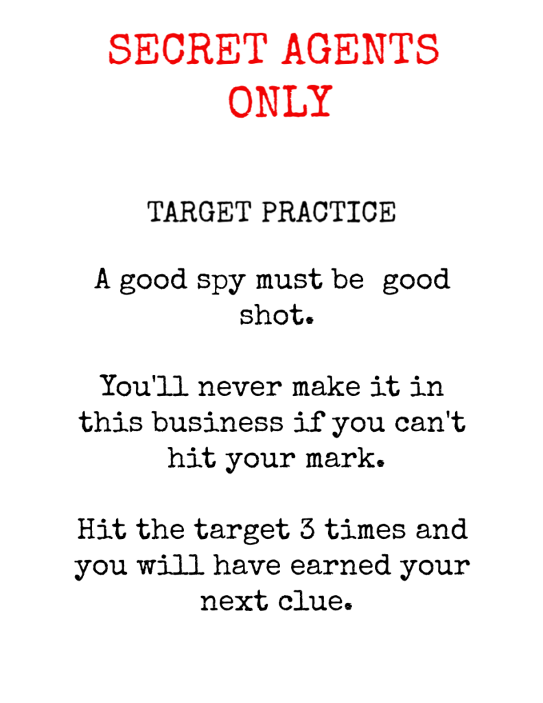Spy Party Bonus Clue 8 - Target Practice