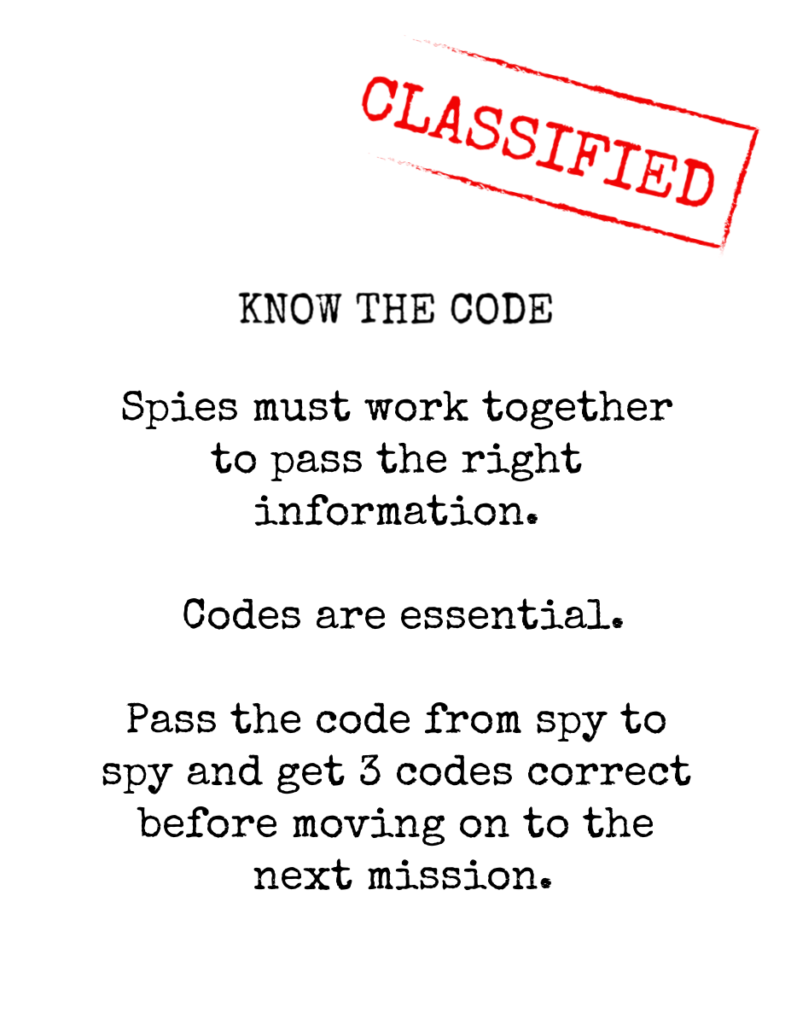 Spy Party Bonus Clue 9 - know the code