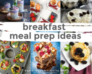 Breakfast Meal Prep Ideas