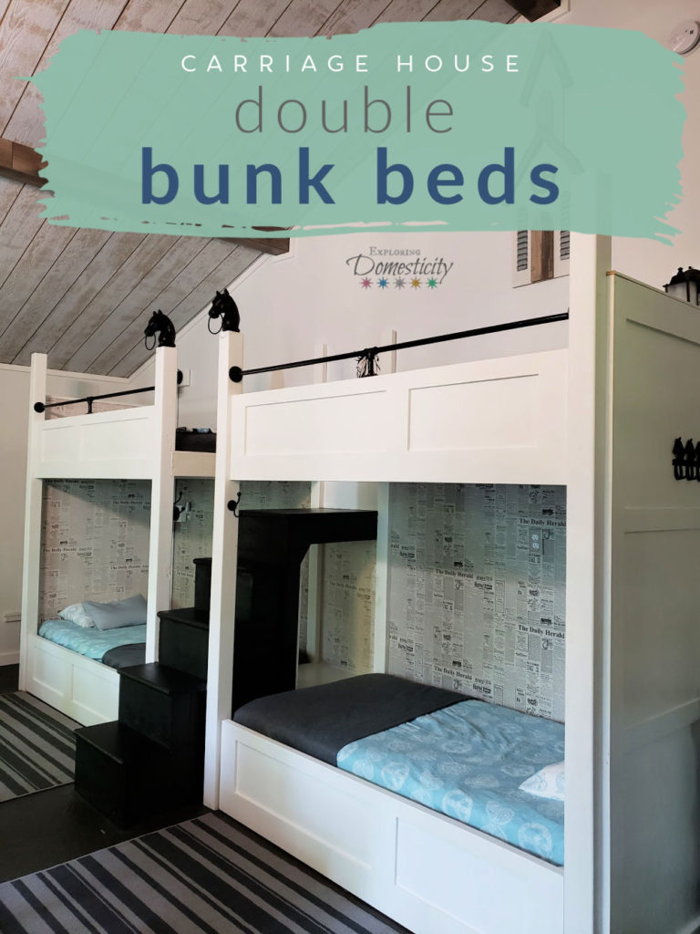 Carriage House Double Bunk Beds