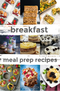 breakfast meal prep recipes