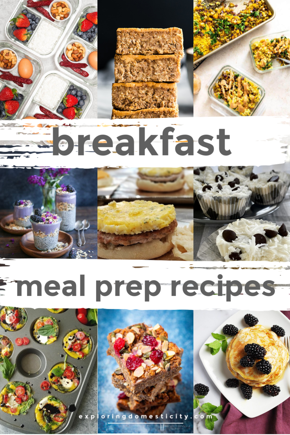 Breakfast Meal Prep Ideas for Better Mornings ⋆ Exploring Domesticity