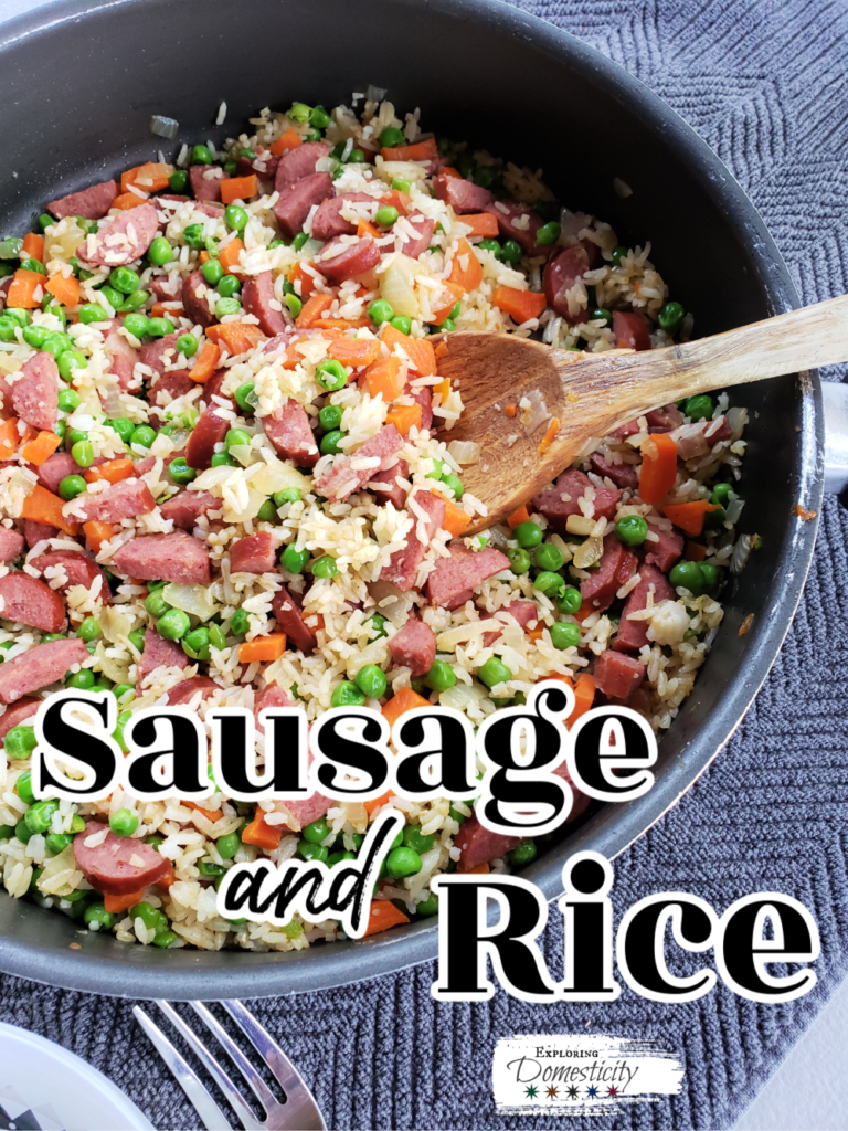 Sausage and Rice Easy Dinner