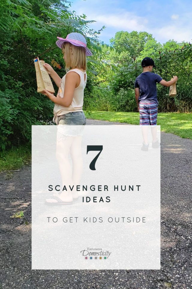 Scavenger Hunt Ideas for Kids ⋆ Exploring Domesticity