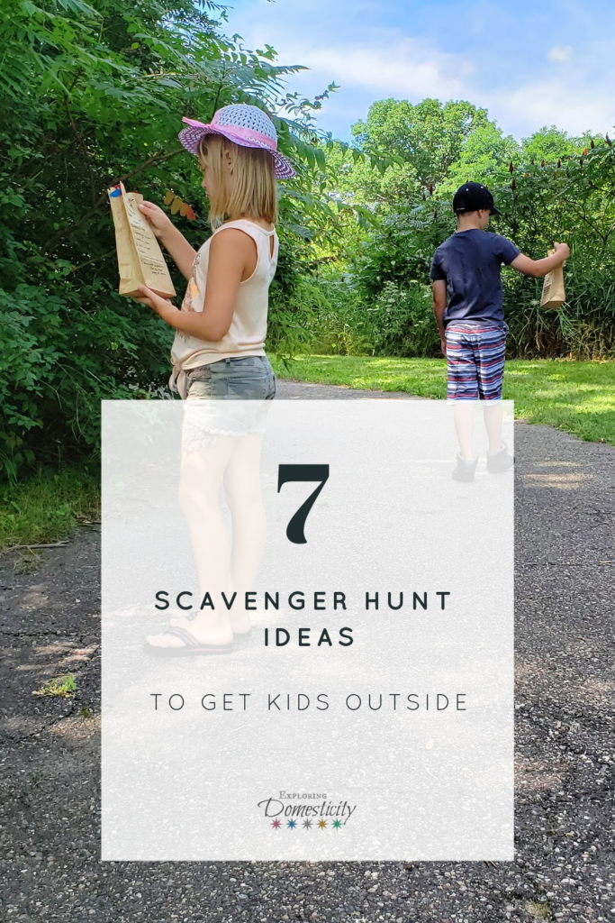 7 scavenger hunt ideas to get kids outside