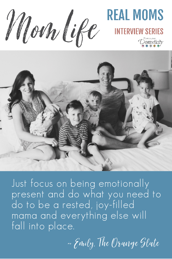 Emily M's Mom Life - Real Moms Interview Series