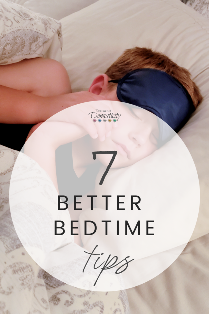 7 better bedtime tips