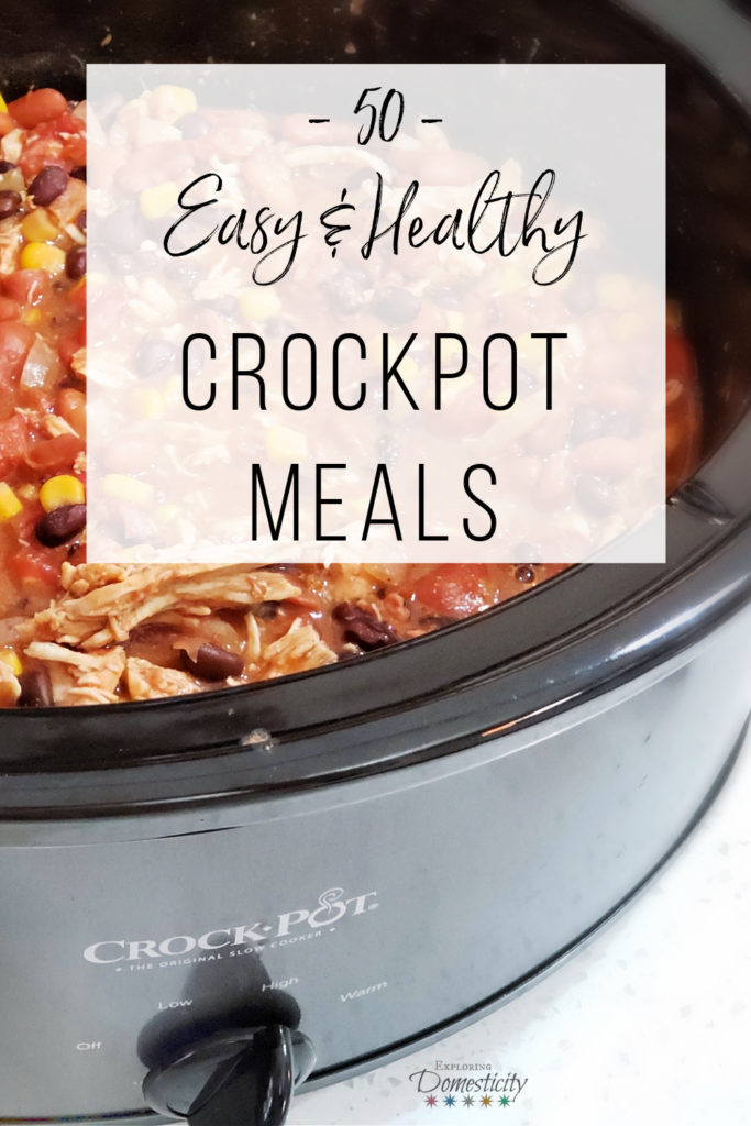 50 Easy and Healthy Crockpot Meals
