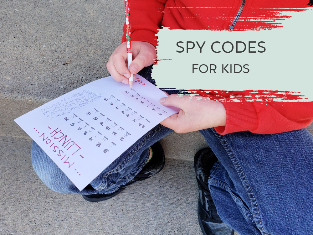 Spy codes for kids feature