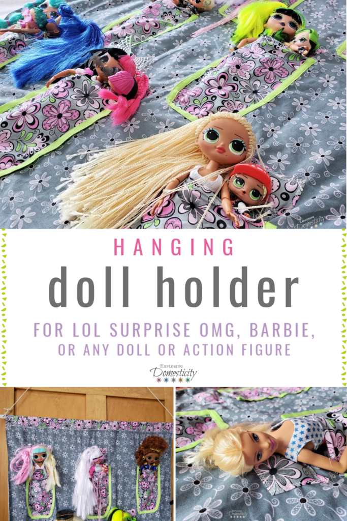 Hanging Doll Holder for your LOL Surprise OMG Dolls, Barbie, or any doll or action figure