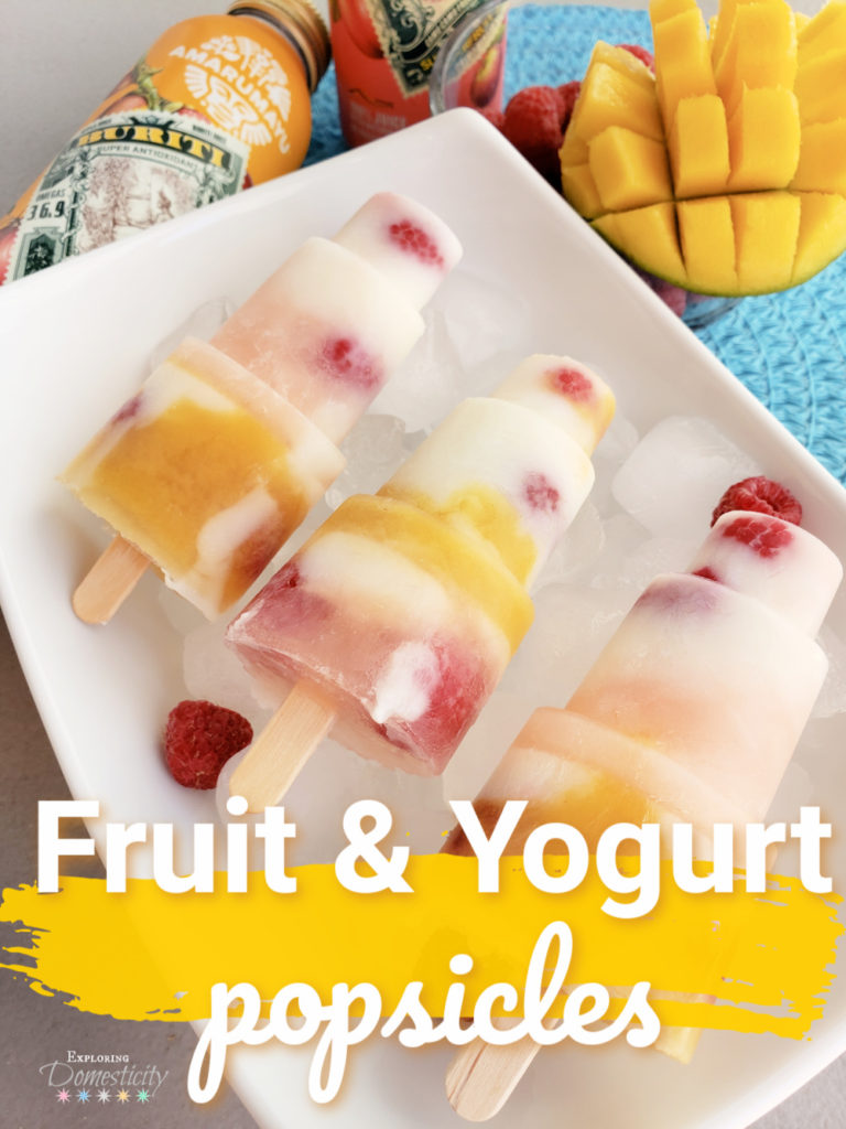 Fruit & Yogurt Popsicles
