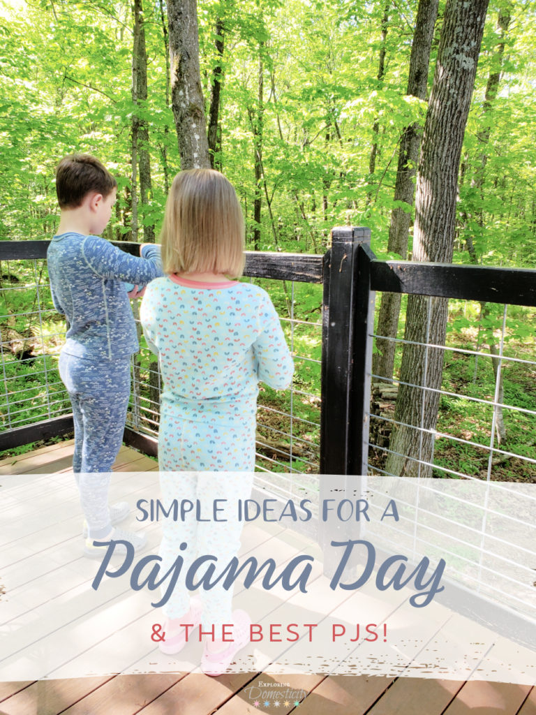simple ideas for a pajama day & the best pjs