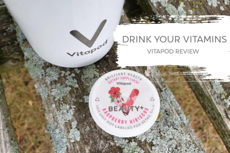 Drink Your Vitamins Vitapod Review water bottle and pod