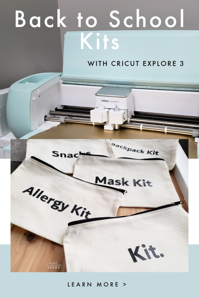 Back to School Kits with Cricut Explore 3